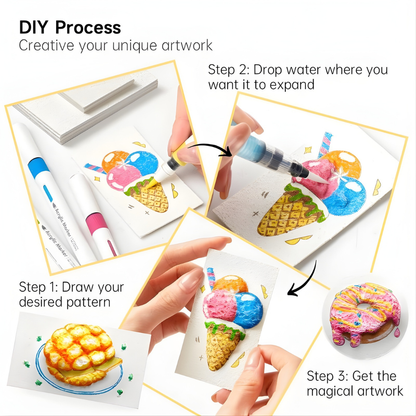 Magic Foam Texture Painting Kit