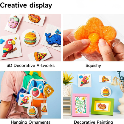 Magic Foam Texture Painting Kit